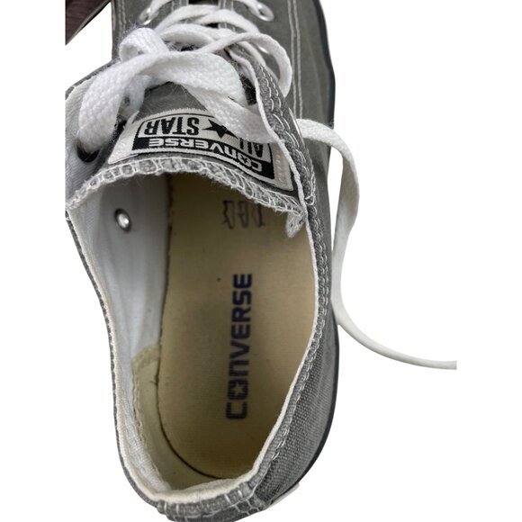 Converse Classic Chuck Taylor All Star Low 5J794 Gray Sneaker Shoe Womens Size 9 - Picture 11 of 12
